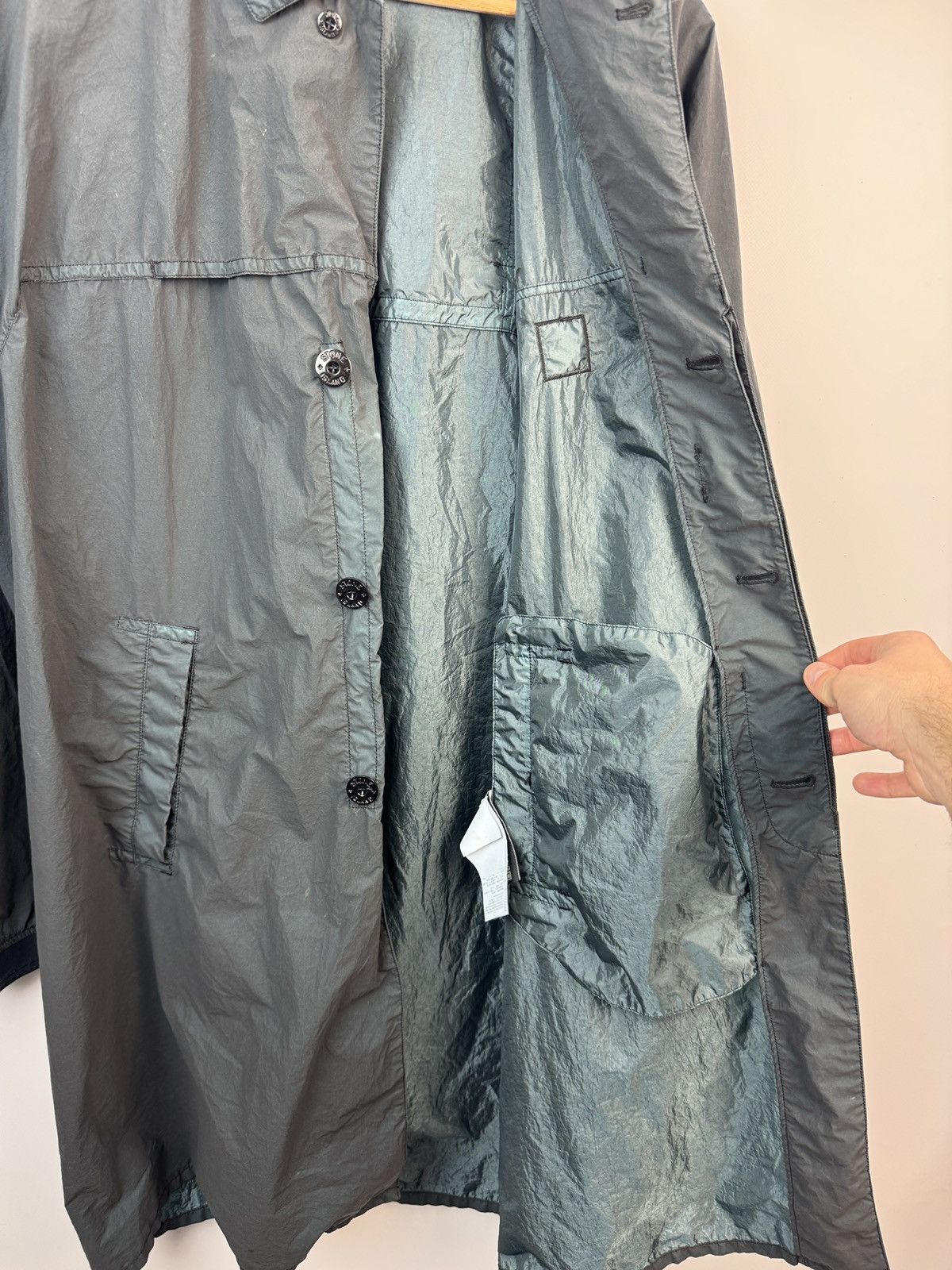 Stone Island Stone Island Lamy Velour Packable Coat Size L Size US L / EU 52-54 / 3 - 14 Thumbnail