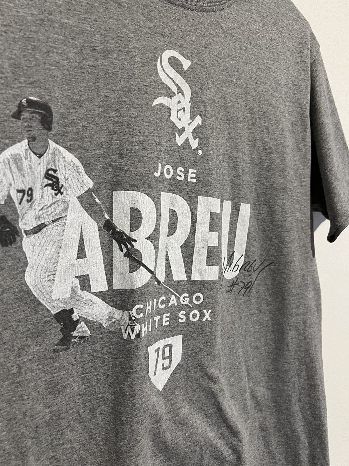 MLB × Vintage Vintage White Sox Jose Abreu Shirt Size US M / EU 48-50 / 2 - 2 Thumbnail