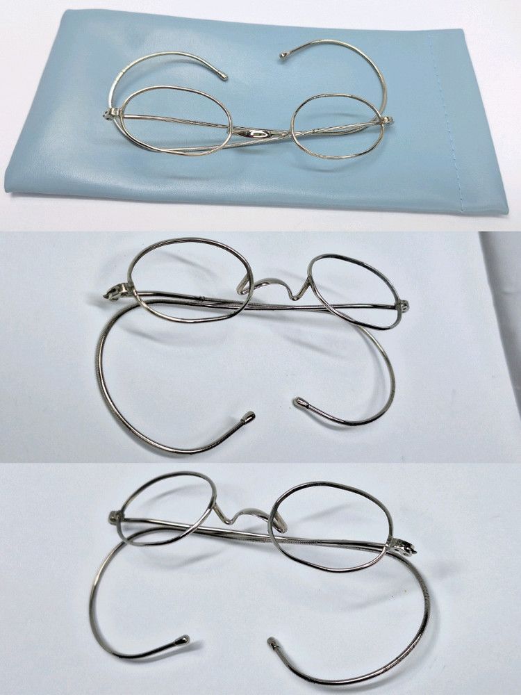 Other 1950s Japanese Cable Temple Saddle Bridge Nickel Silver 9g Size ONE SIZE - 2 Thumbnail
