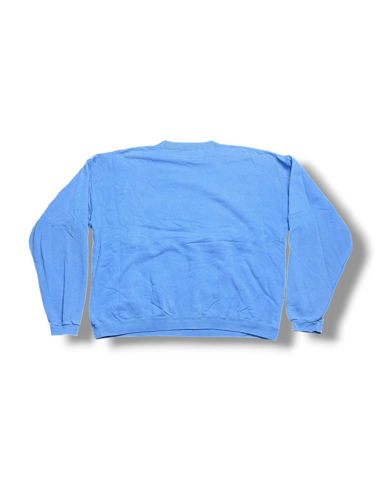 Japanese Brand 90s BUMS Equipment Blue Crewneck (44) Size US L / EU 52-54 / 3 - 2 Thumbnail