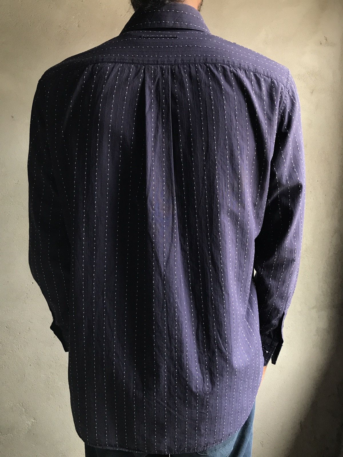 Jean Paul Gaultier Jean Paul Gaultier sashiko pattern shirt Size US M / EU 48-50 / 2 - 12 Thumbnail