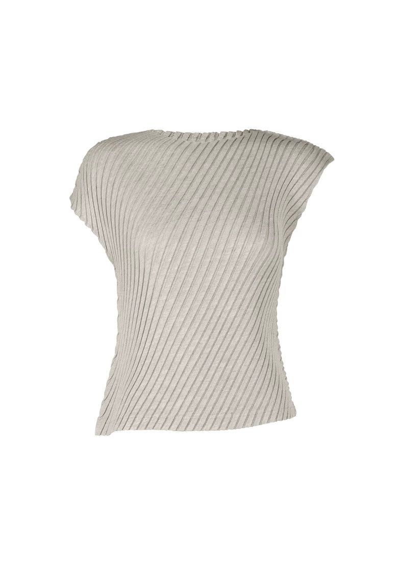 Issey Miyake Issey Miyake size:2 A grey main line pleated sleeveless to Size S / US 4 / IT 40 - 1 Thumbnail