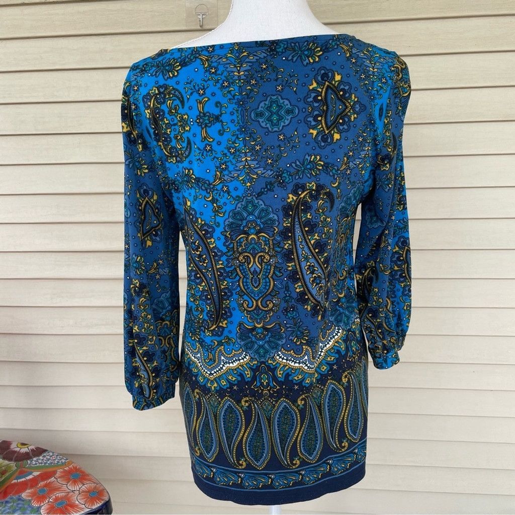 Ann Taylor Ann Taylor Paisley Top Size M Size M / US 6-8 / IT 42-44 - 9 Thumbnail
