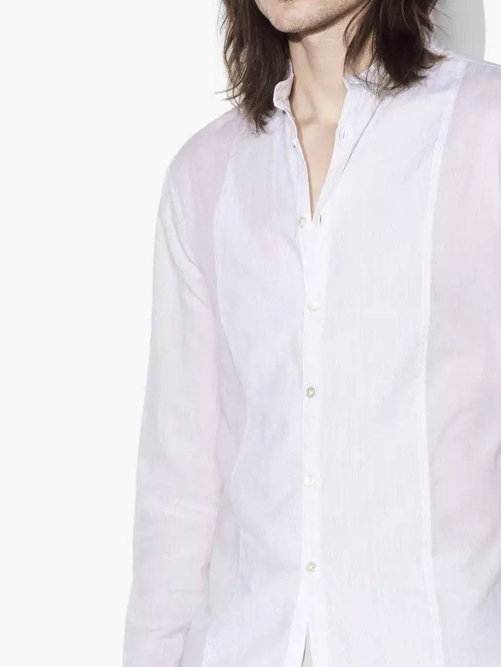 John Varvatos Banded Collar Shirt. Small Size US S / EU 44-46 / 1 - 3 Thumbnail