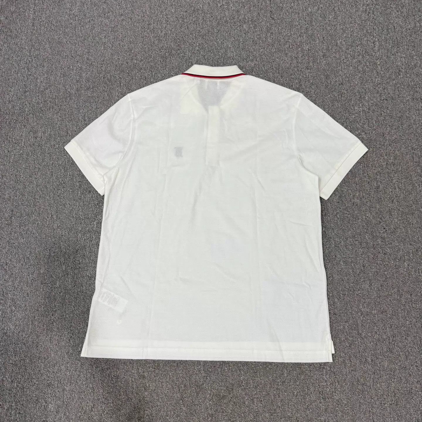 Burberry Burberry White TB Embroidered Short-Sleeve Polo NWT XL Size US XL / EU 56 / 4 - 2 Thumbnail