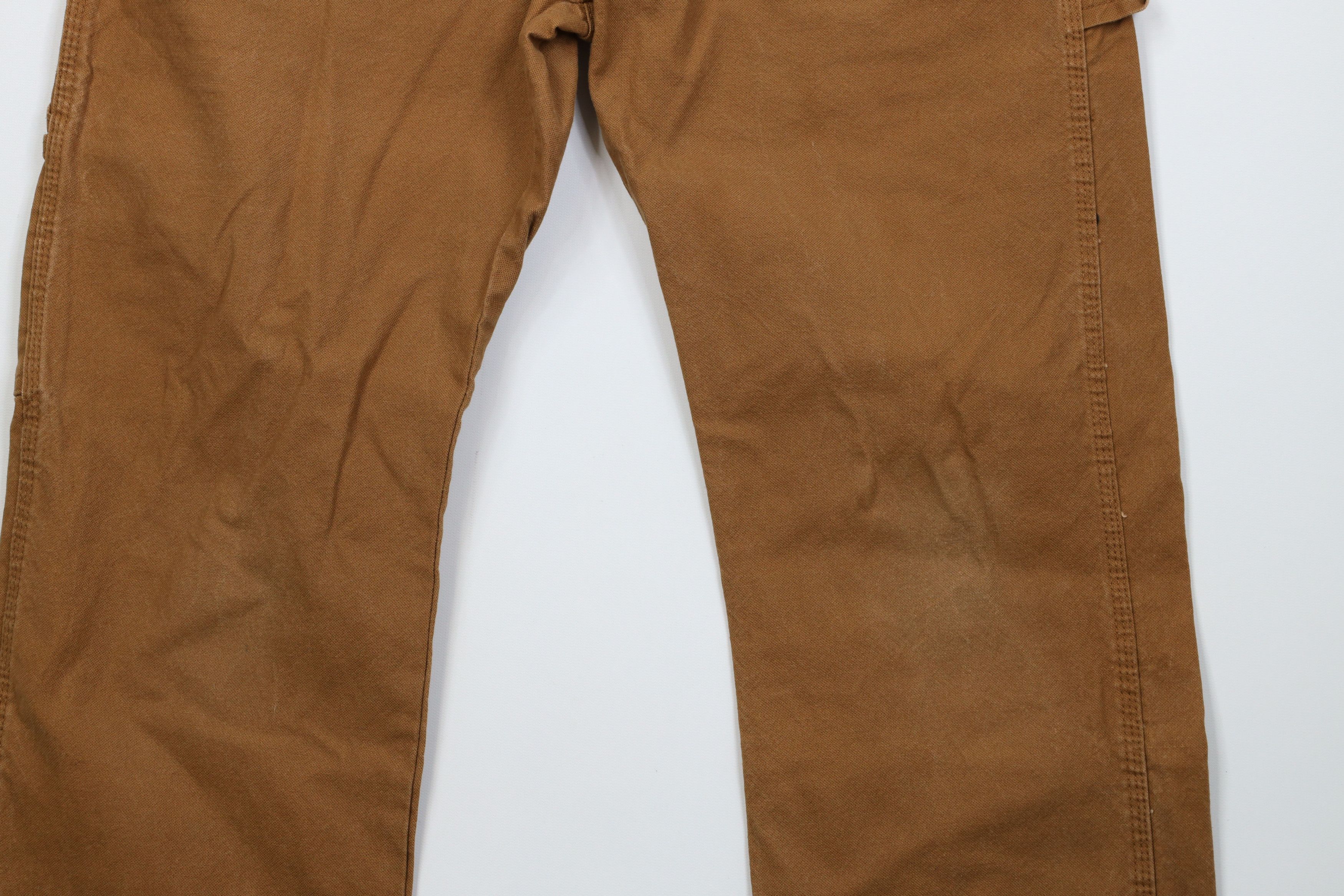 Dickies Vintage Y2K Dickies Wide Leg Dungaree Pants Duck Brown Size US 32 / EU 48 - 4 Thumbnail
