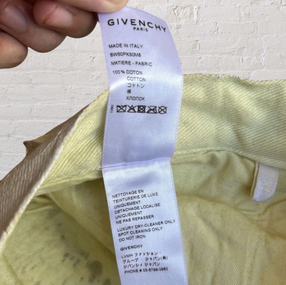 Givenchy Givenchy 21ss painted crackle denim Size US 26 / EU 42 - 10 Thumbnail