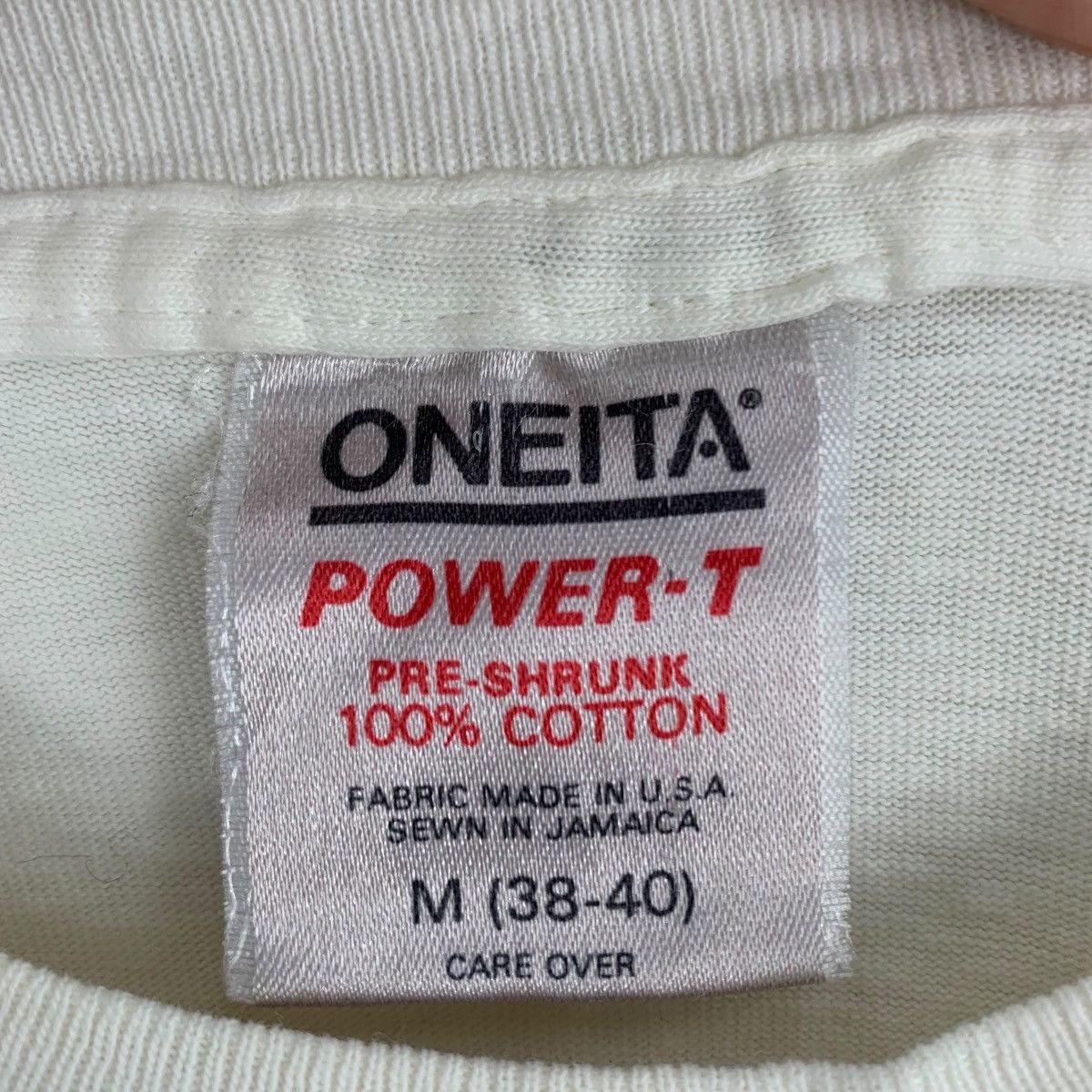 Lonsdale × Vintage Vintage 90s LONSDALE LONDON USA Logo Print White Shirt Size US M / EU 48-50 / 2 - 4 Thumbnail