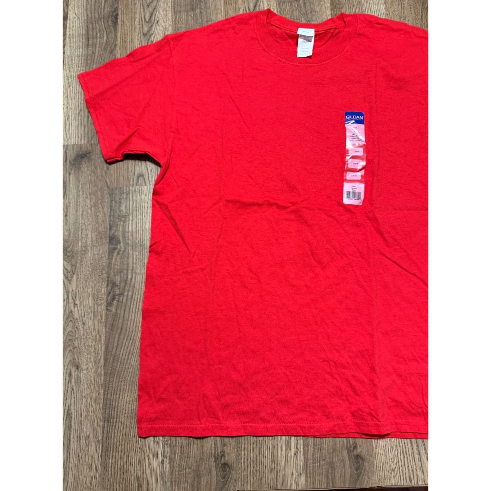 Gildan Gildan Shirts Men L Red Crew Neck Short Sleeve Basic Tees Casual Size US L / EU 52-54 / 3 - 4 Thumbnail
