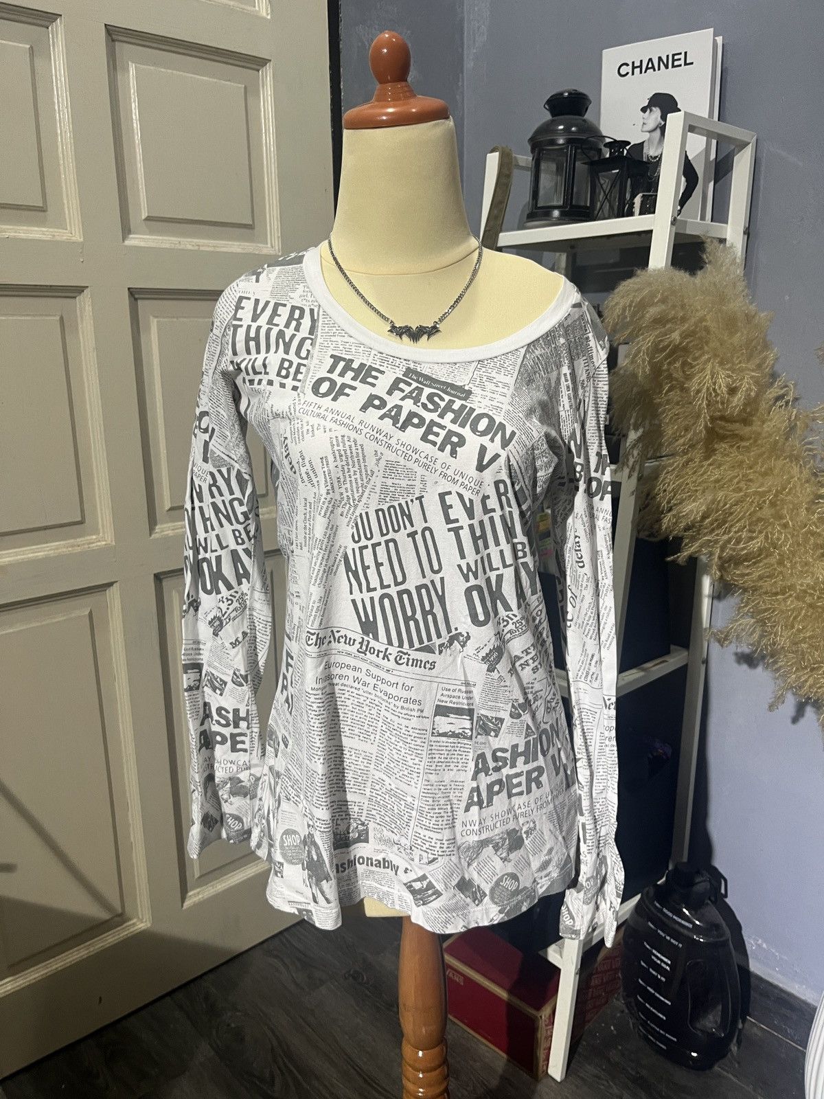 Hysteric Glamour × If Six Was Nine Y2k tshirt longsleeve overprint Size L / US 10 / IT 46 - 1 Thumbnail