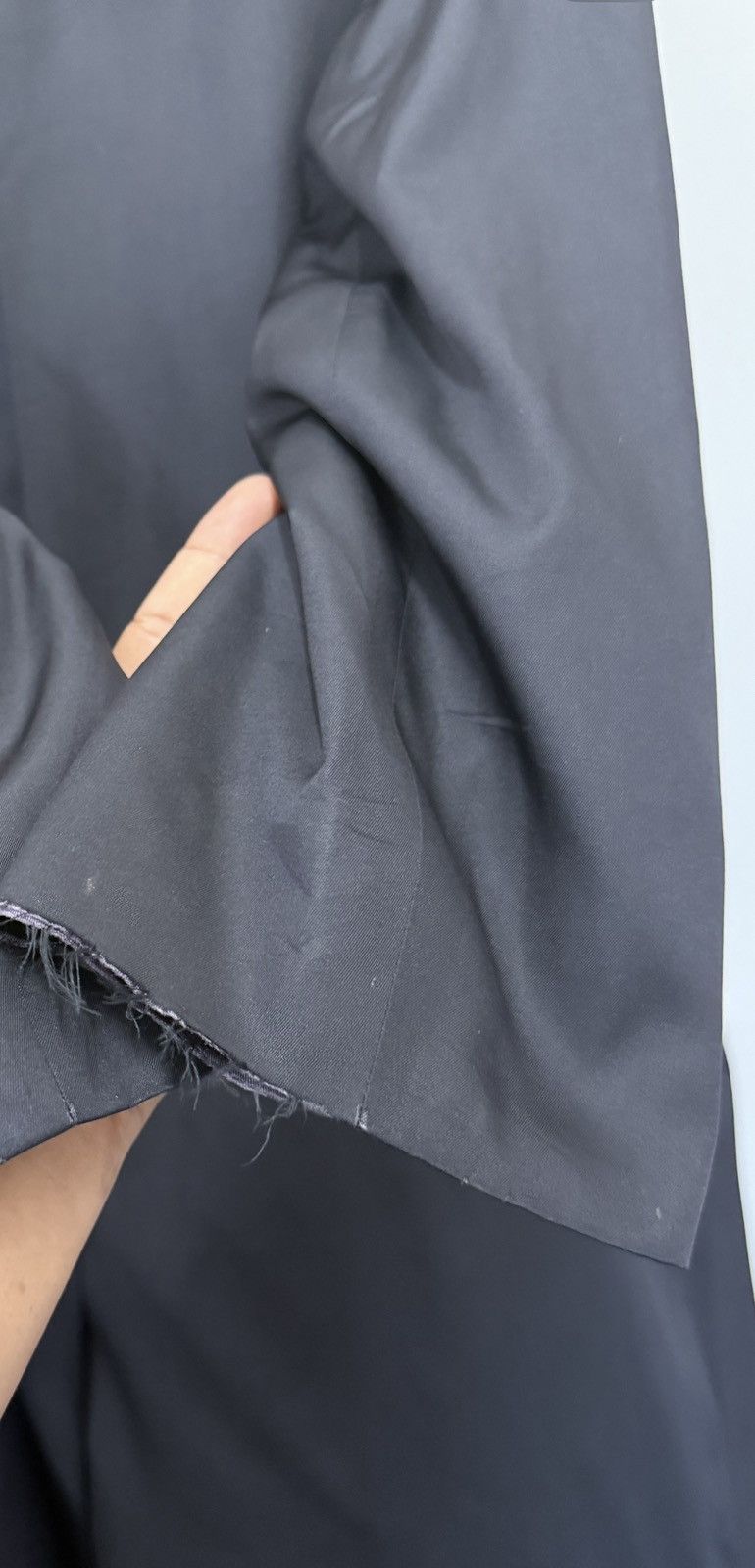 Lanvin 🔥 LANVIN BLACK LONG COAT LUXURY USED Size US M / EU 48-50 / 2 - 13 Thumbnail