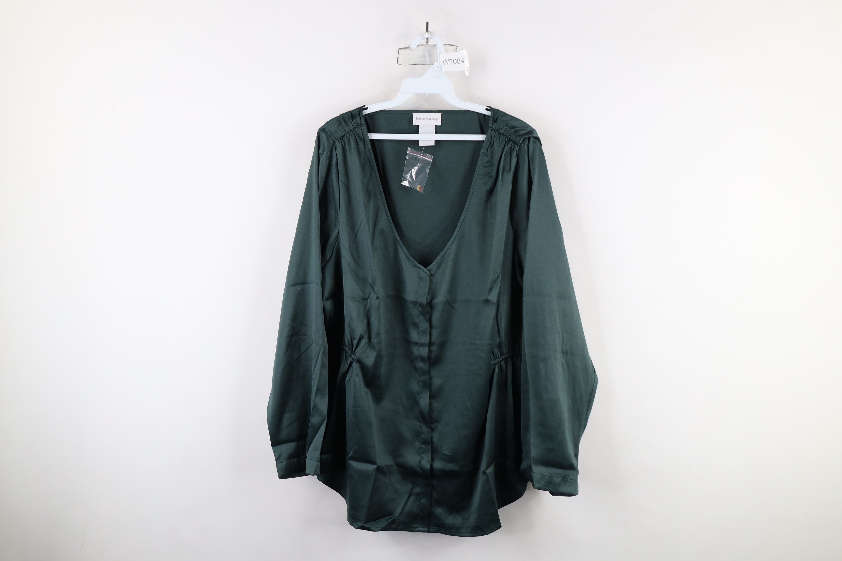 Vintage New Soft Surroundings Pullover Long Sleeve Blouse Top Size US XL / EU 56 / 4 - 1 Thumbnail
