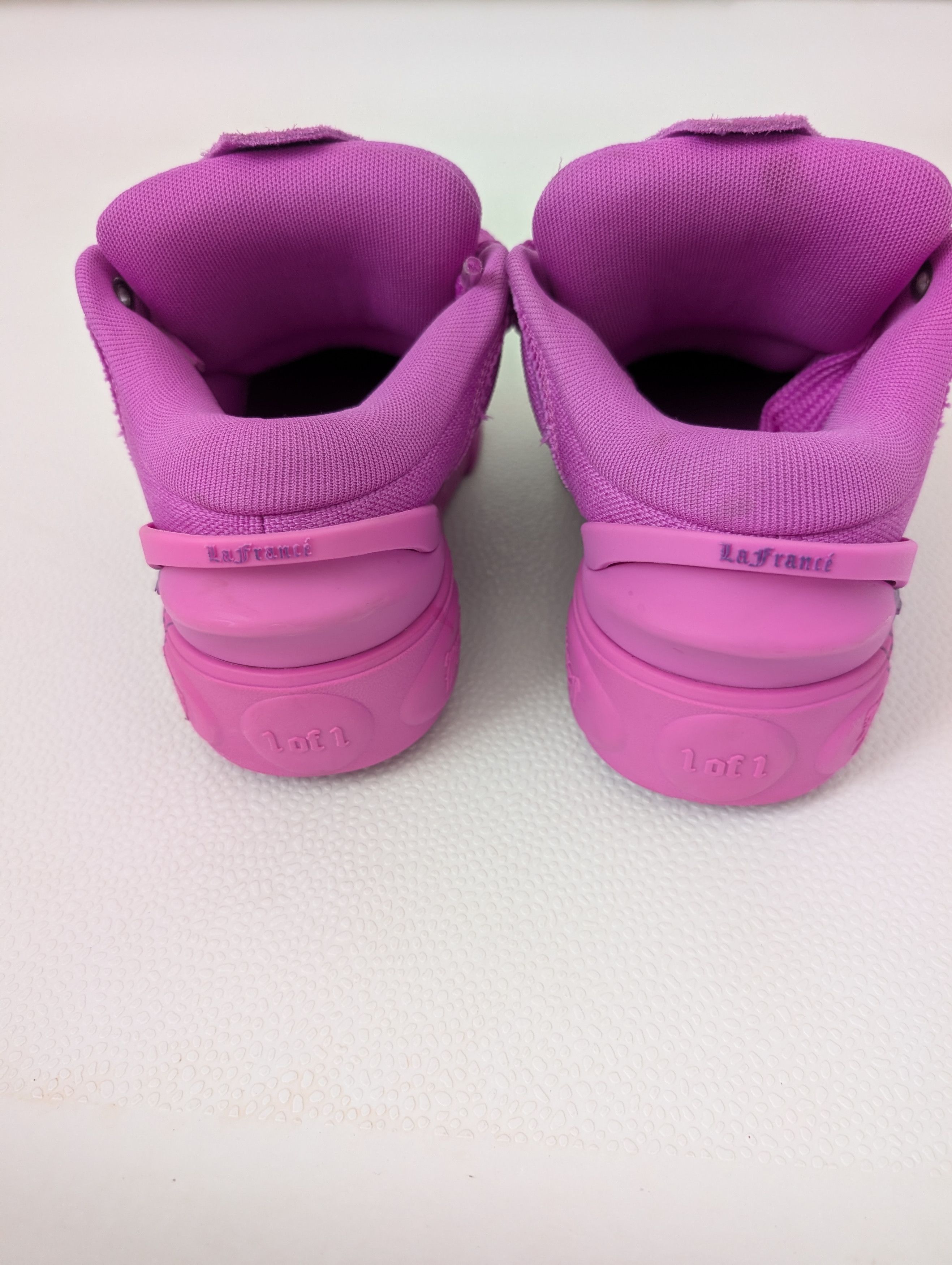 Puma PUMA x LaFrancé Butterfly Amare Pink Canvas Sneakers Size US 6 / IT 36 - 5 Thumbnail