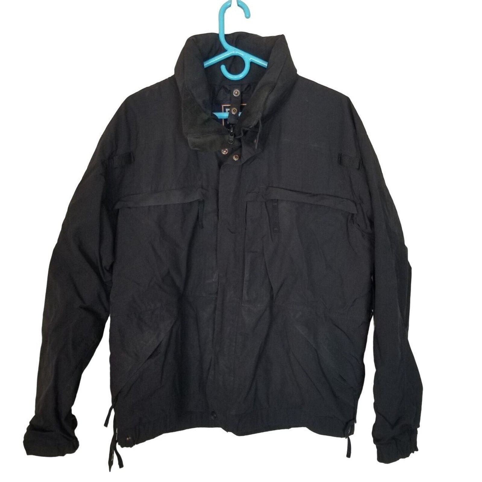 5.11 5.11 Tactical Series Mens Full Zip Hooded Jacket L Workwear Size US L / EU 52-54 / 3 - 1 Thumbnail