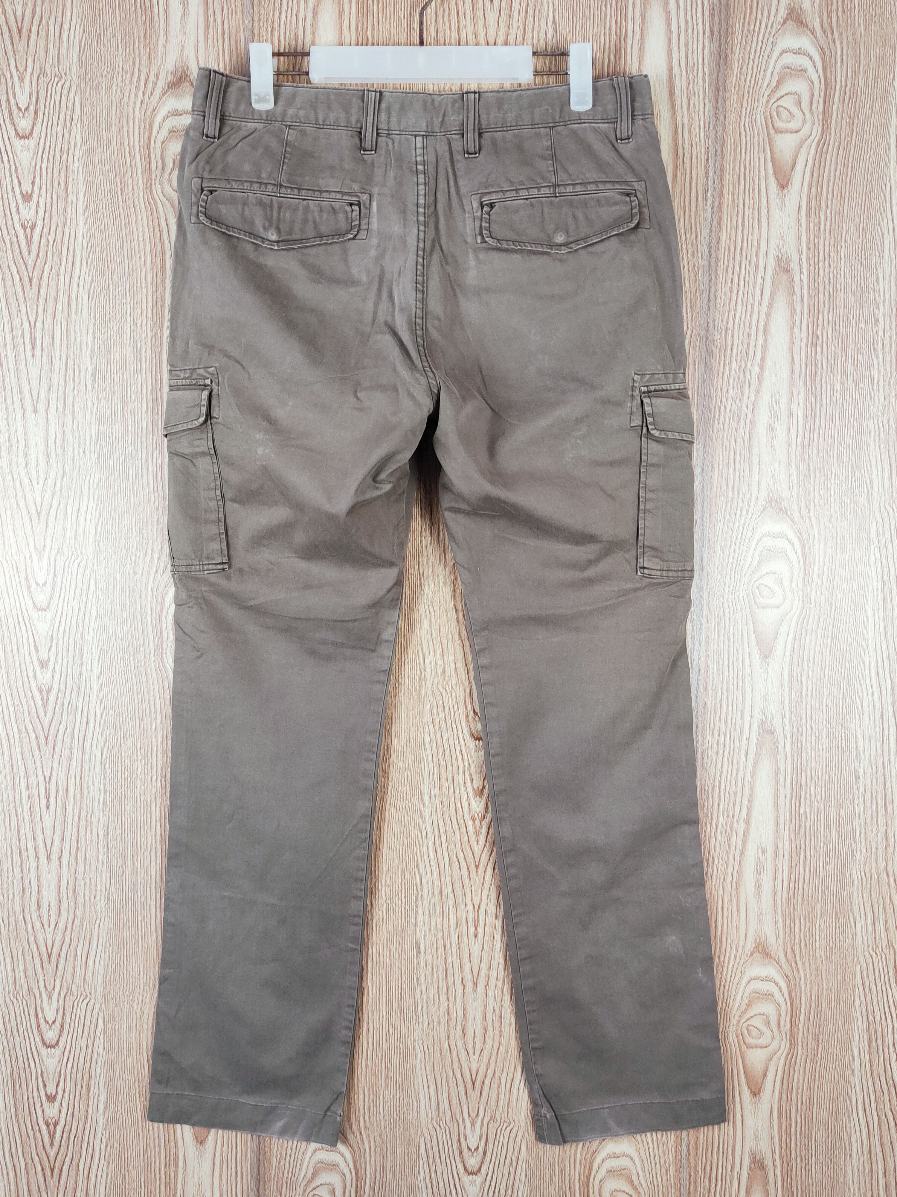 Japanese Brand Uniqlo Brown Multipocket Tactical Cargo Pants #W337 Size US 32 / EU 48 - 7 Thumbnail