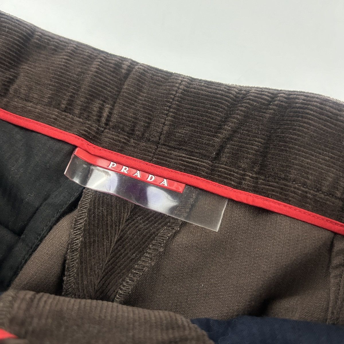 Prada Prada Linea Rossa Corduroy Pants Size US 31 - 3 Thumbnail