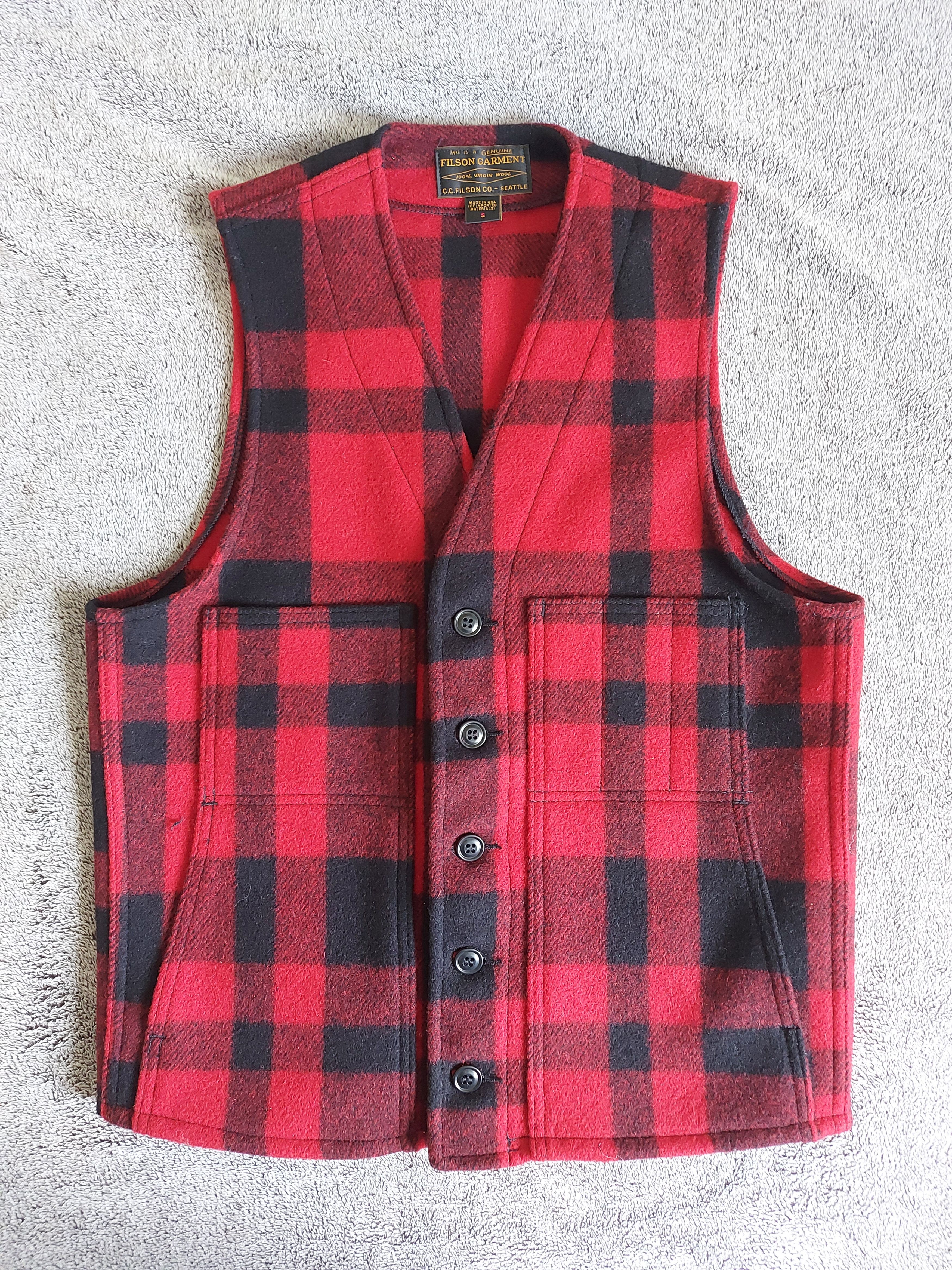 Filson Filson Mackinaw wool vest - size S (fits M) Size US S / EU 44-46 / 1 - 1 Thumbnail