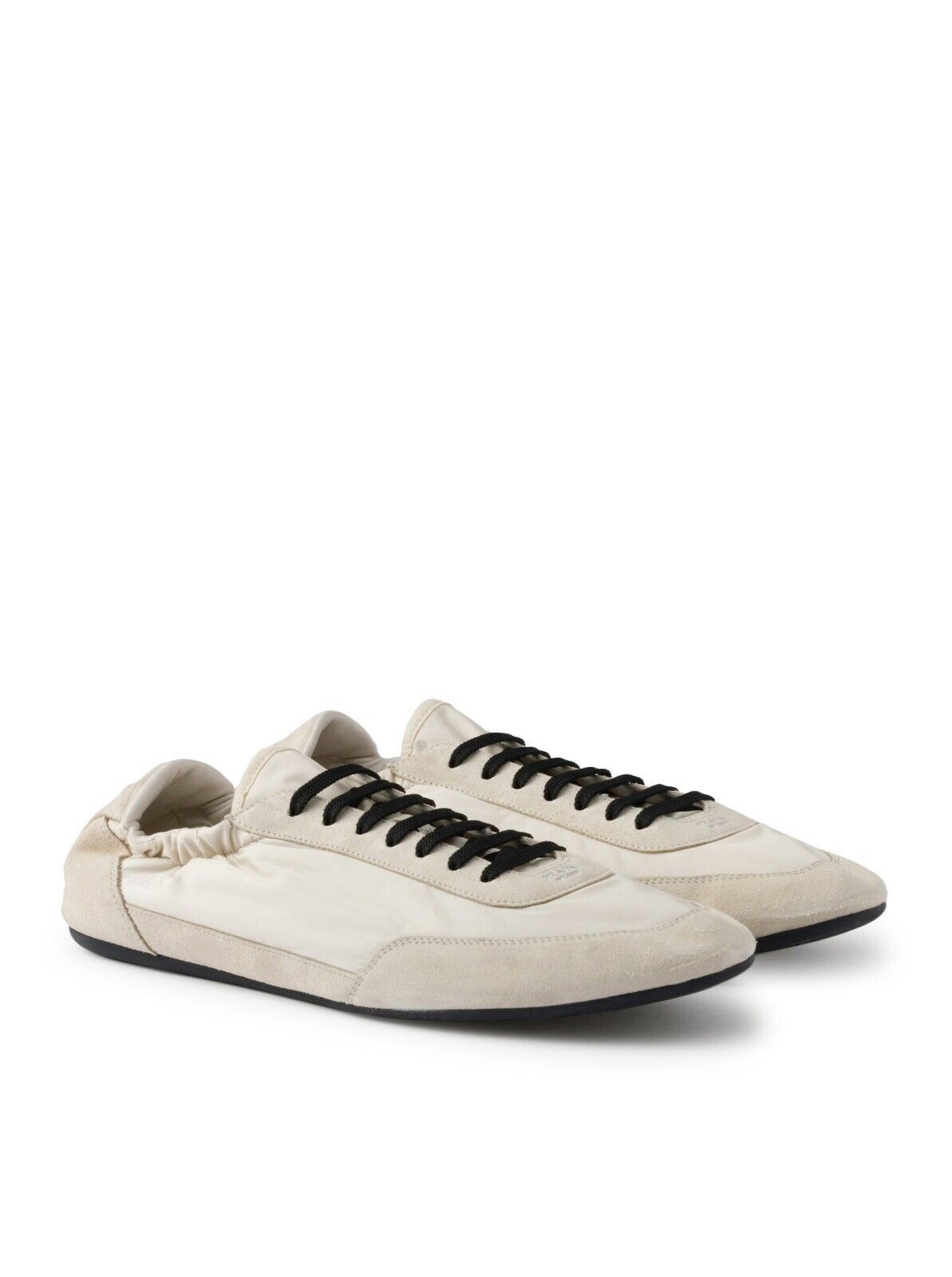 Prada PRADA Collapse $975 Ivory Re-Nylon Suede Sneakers New Size US 9 / IT 39 - 2 Thumbnail