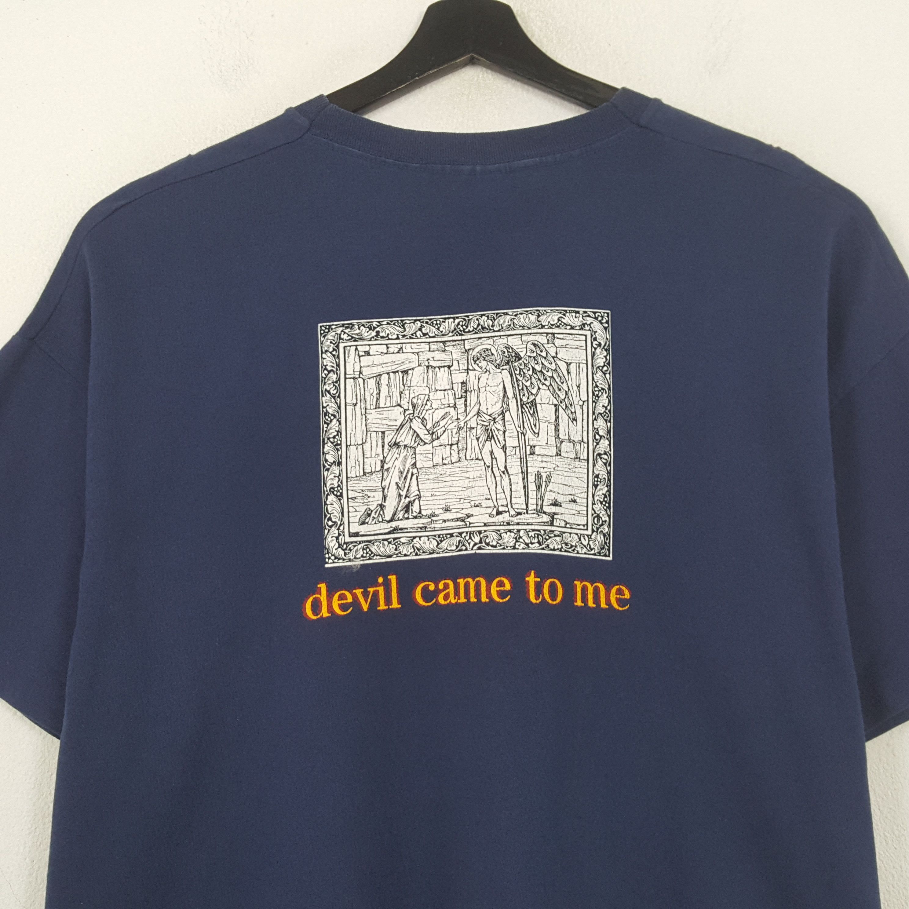 Band Tees Dover Devil Came To Me Band Vintage Tshirt 32 Size US XL / EU 56 / 4 - 4 Thumbnail