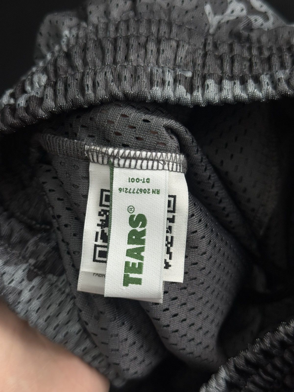 DENIM TEARS Denim Tears Mesh Summer Shorts Black Camo Size M (NEW) Size US 31 - 9 Thumbnail
