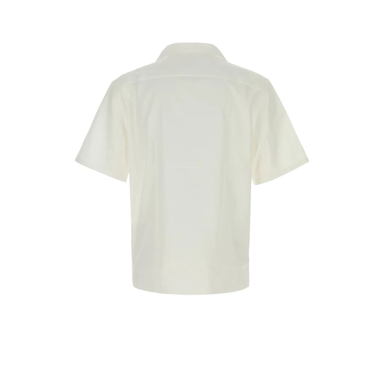 Prada PRADA Bowling White Poplin Shirt New & Authentic (Men's size Size US XXL / EU 58 / 5 - 2 Thumbnail