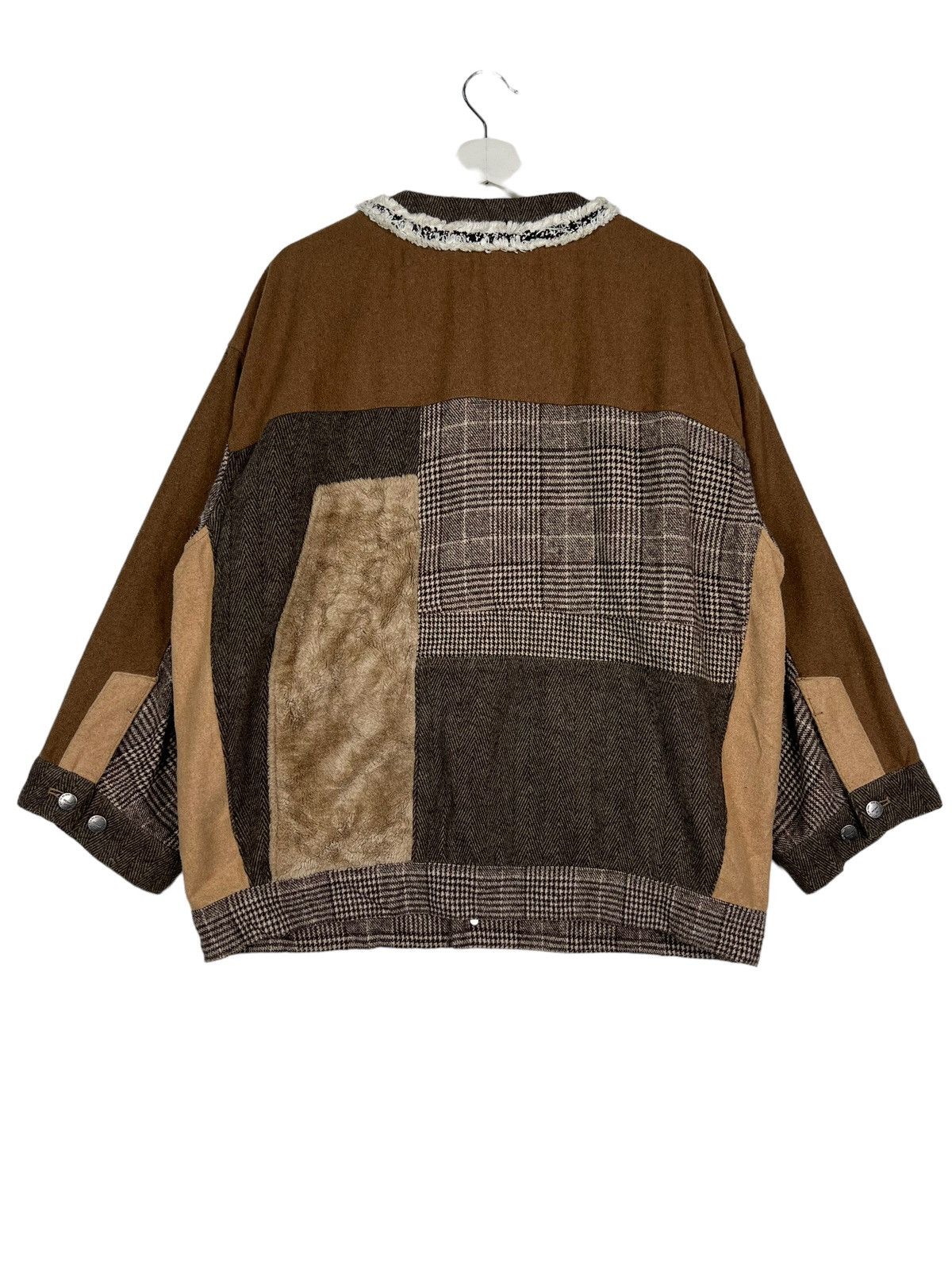 Japanese Brand 🔥 RIVET & SURGE PATCHWORK LESS COLAR Size US M / EU 48-50 / 2 - 8 Thumbnail