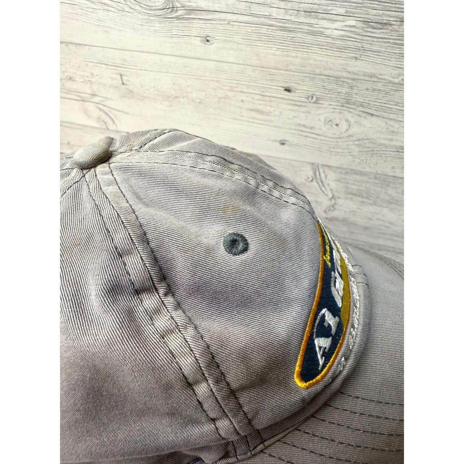 Vintage 2003 A1 Grandslam Beach volleyball Nokia Gray baseball cap One Size Mens Baseball Cap Gray 2003 A1 Grandslam Beach volleyball Nokia Gray Size ONE SIZE - 6 Thumbnail