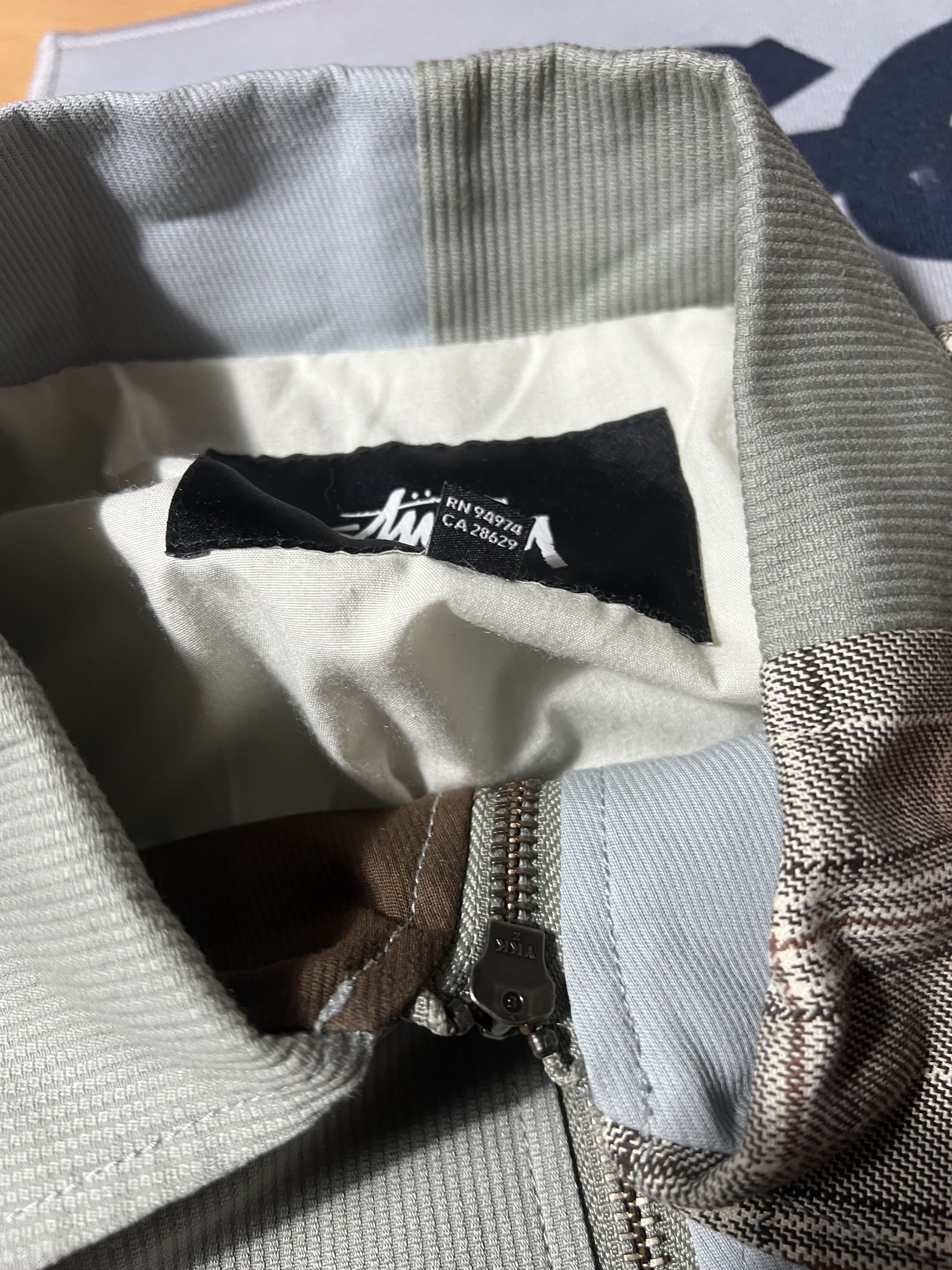 Stussy Stussy Patchwork Panel Zip Jacket Size US S / EU 44-46 / 1 - 6 Thumbnail