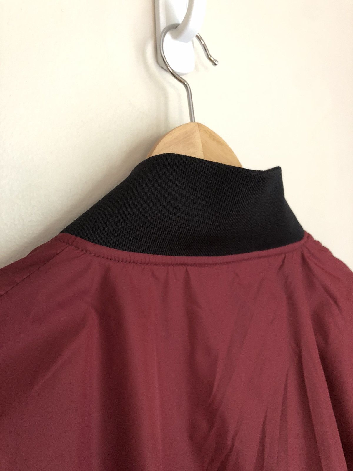 Alexander McQueen McQ Alexander McQueen Oxblood Logo Windbreaker Size US M / EU 48-50 / 2 - 11 Thumbnail