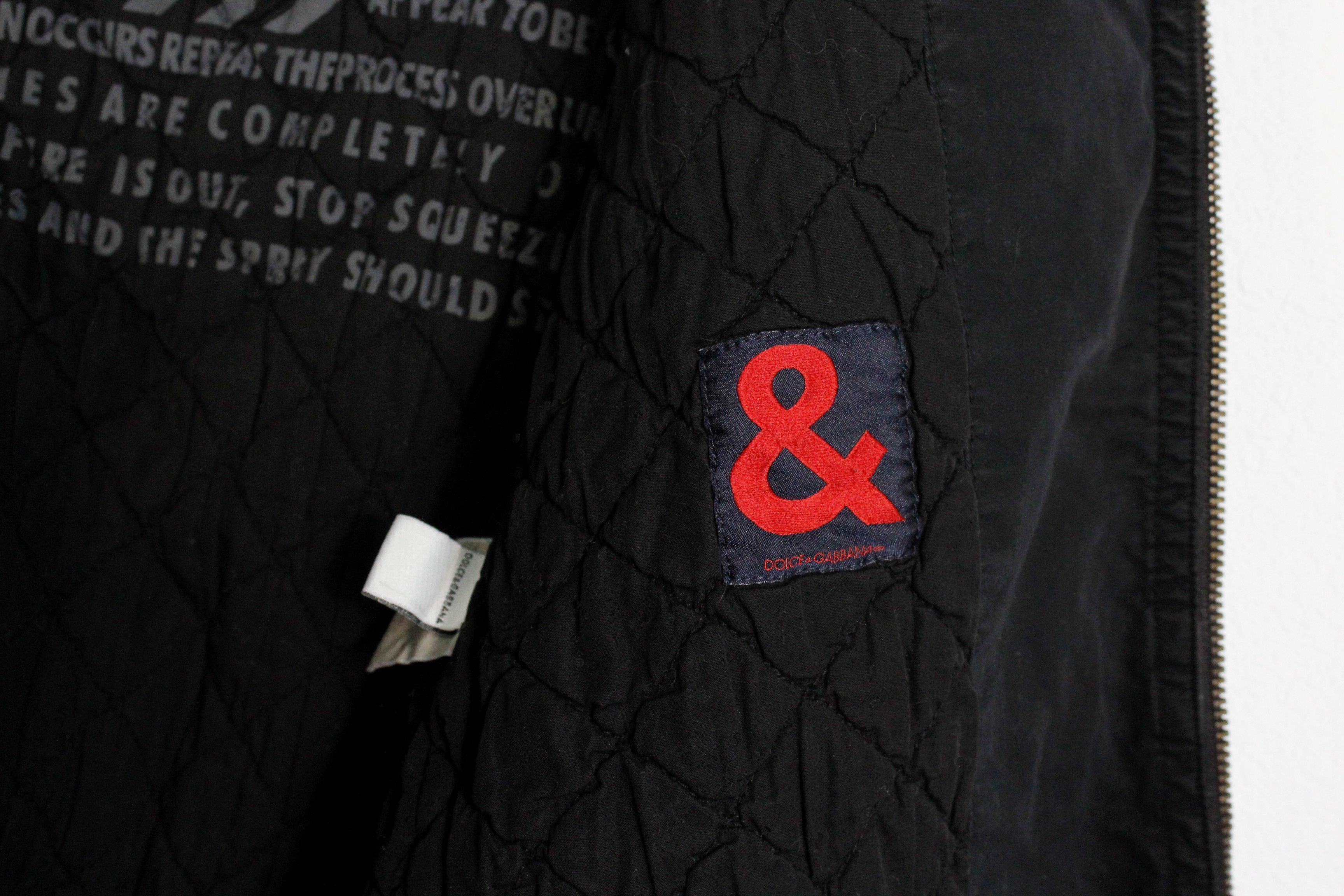 Dolce & Gabbana Archive Dolce & Gabbana Logo Cargo Multipockets Coat 40 size Size S / US 4 / IT 40 - 18 Thumbnail