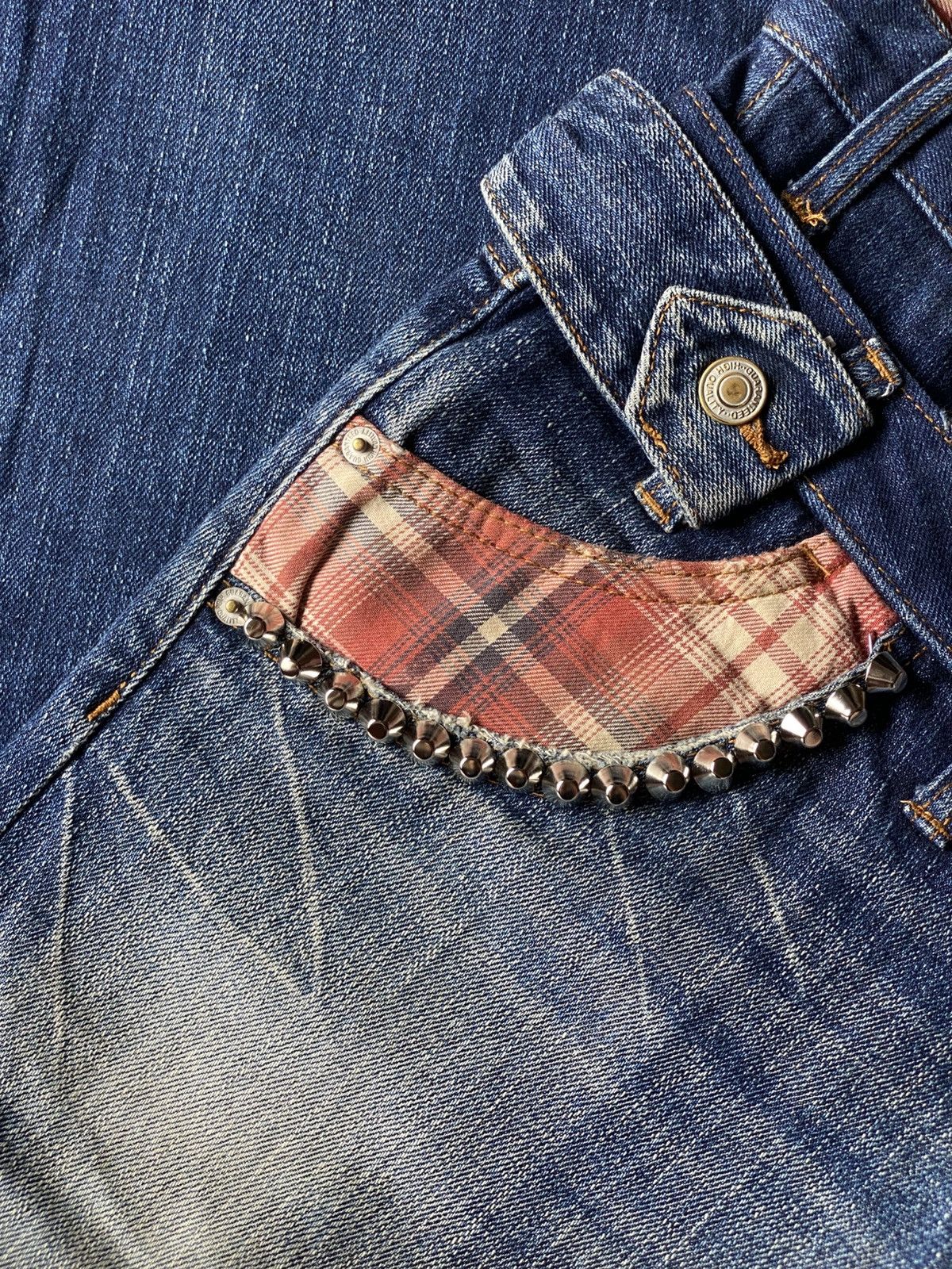 Japanese Brand STUDDED WILD KHAKIS DOUBLE WAIST DENIM UNDERCOVER PPFM STYLE Size US 34 / EU 50 - 12 Thumbnail