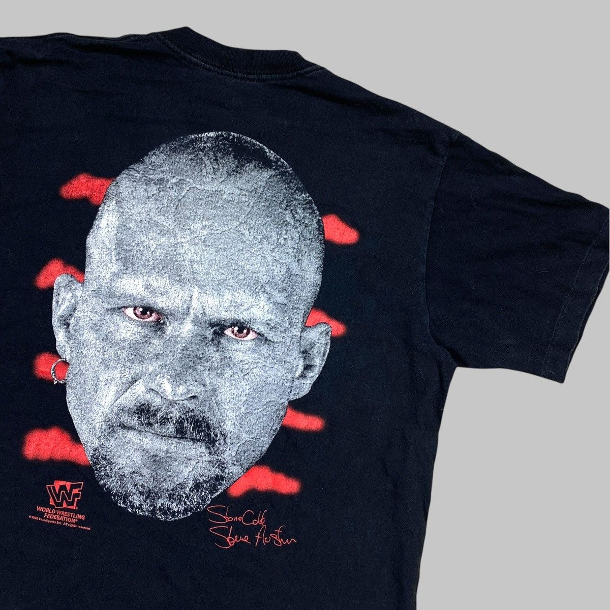 WWE WWF STONE COLD STEVE AUSTIN BIG FACE Size US XL / EU 56 / 4 - 3 Thumbnail