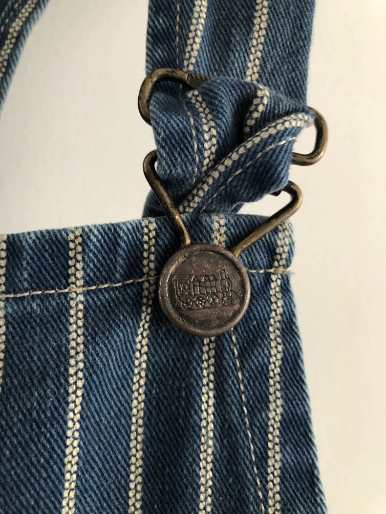 RRL Ralph Lauren RRL Ralph Lauren Limited edition blue dyed railway striped Size US 28 / EU 44 - 6 Thumbnail