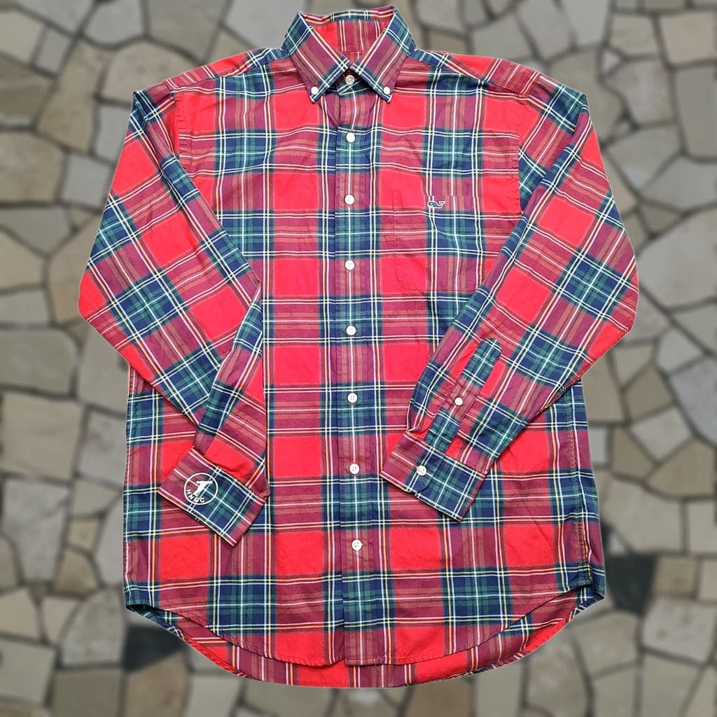 Vineyard Vines Vineyard Vines Tucker Shirt M Multicolor Plaid Long Sleeve Button-Up Mens Classic Slimming Autumn Spring Summer Winter Size US M / EU 48-50 / 2 - 1 Thumbnail