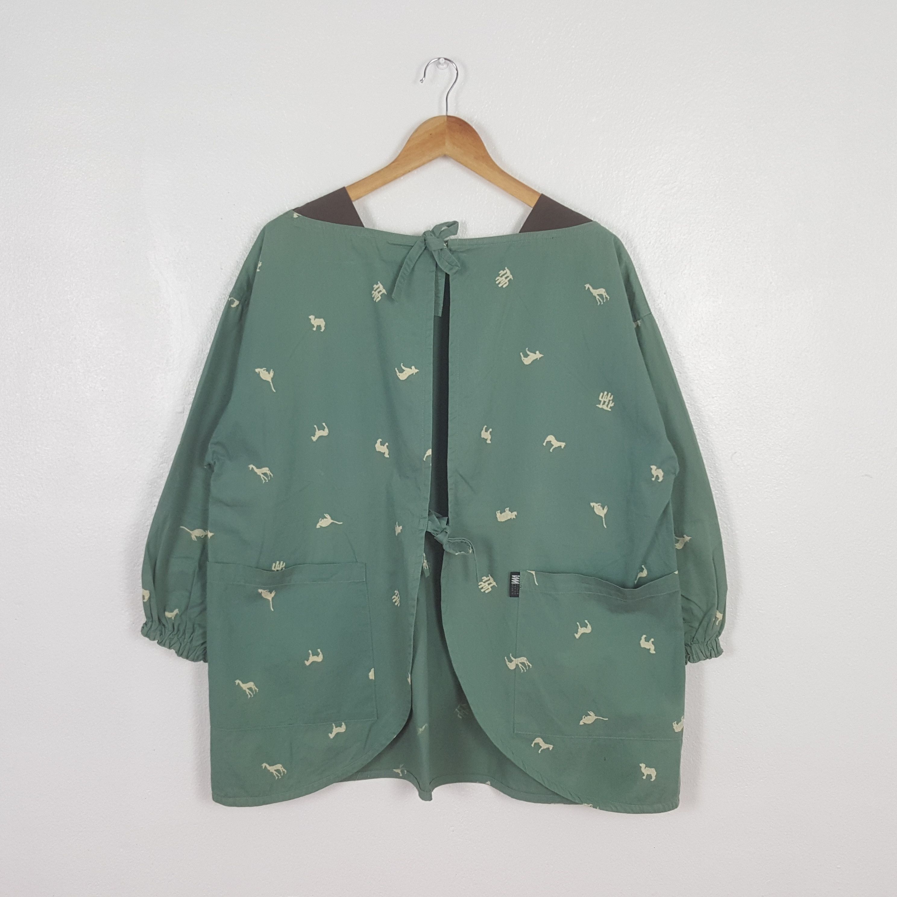 Issey Miyake Vintage Issey Miyake Designer Fullprint Jacket C307N24 Size L / US 10 / IT 46 - 1 Thumbnail