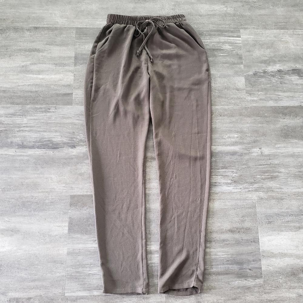 Designer Olive High Waisted FK Dressy Pant Size 28" / US 6 / IT 42 - 1 Thumbnail