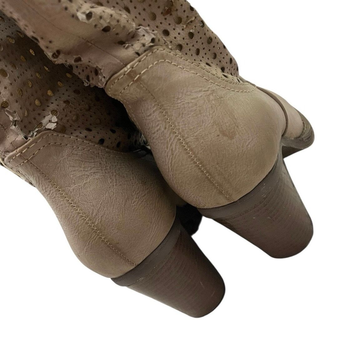 Other FrancescoMilano Tan Genuine Leather Western Heeled Boots Size US 6.5 / IT 36.5 - 6 Thumbnail
