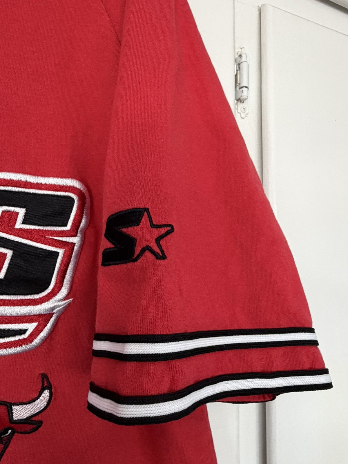 Starter STARTER CHICAGO BULLS BASEBALL EDITION JERSEY NBA BASKETBALL Size US XL / EU 56 / 4 - 6 Thumbnail