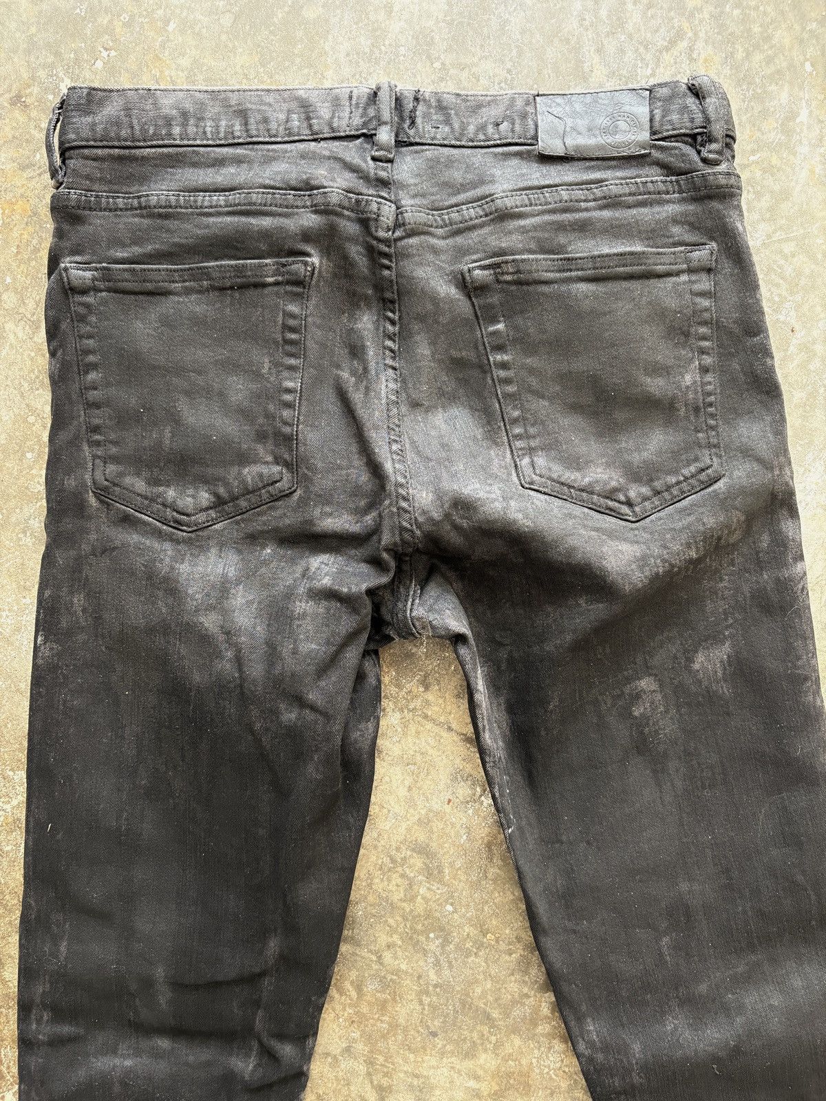 Other Sheikh Esther Heavy Waxed Jeans Size US 31 - 4 Thumbnail