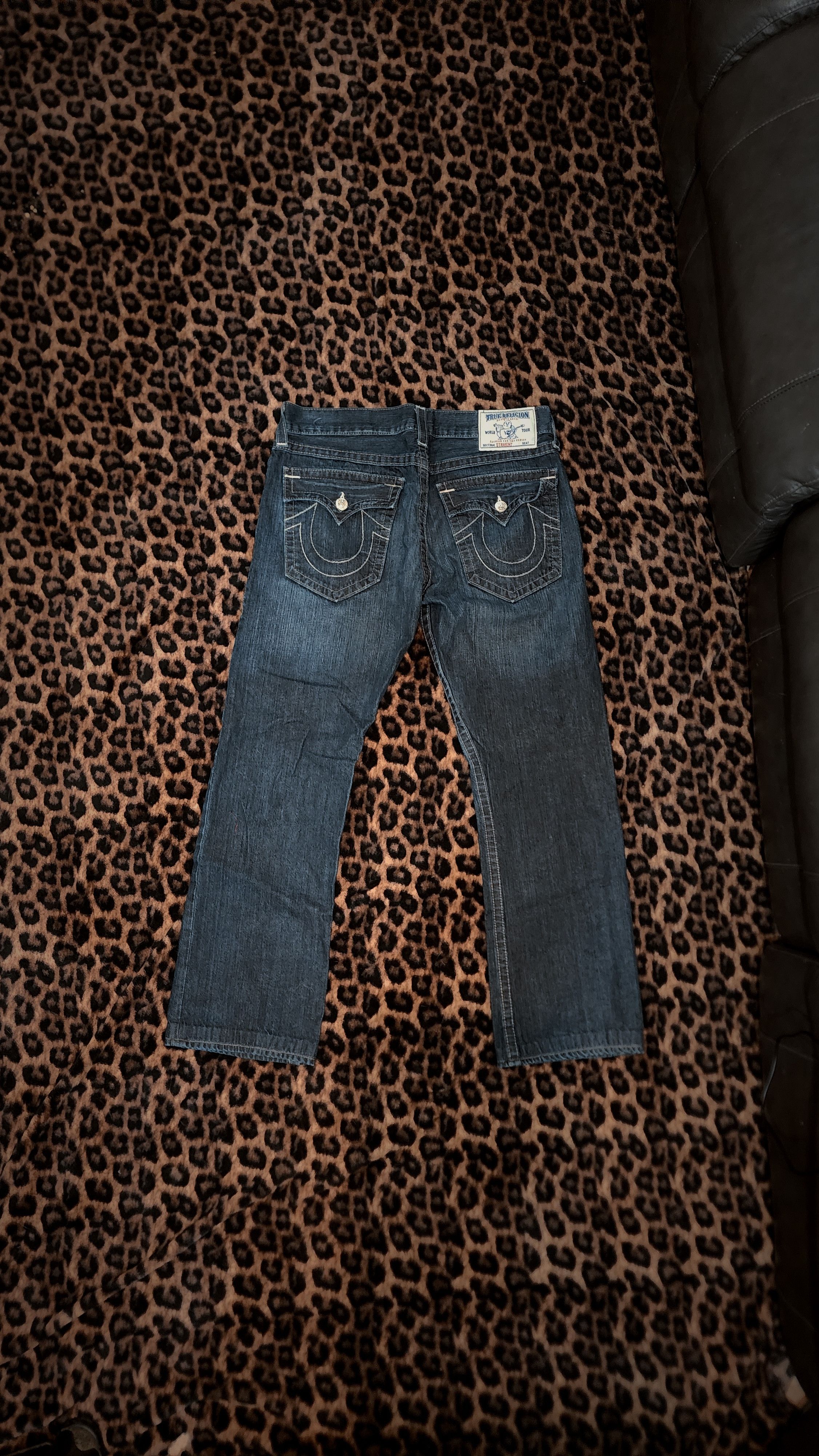 True Religion True Religion Super T Vintage Jeans Size US 36 / EU 52 - 1 Thumbnail