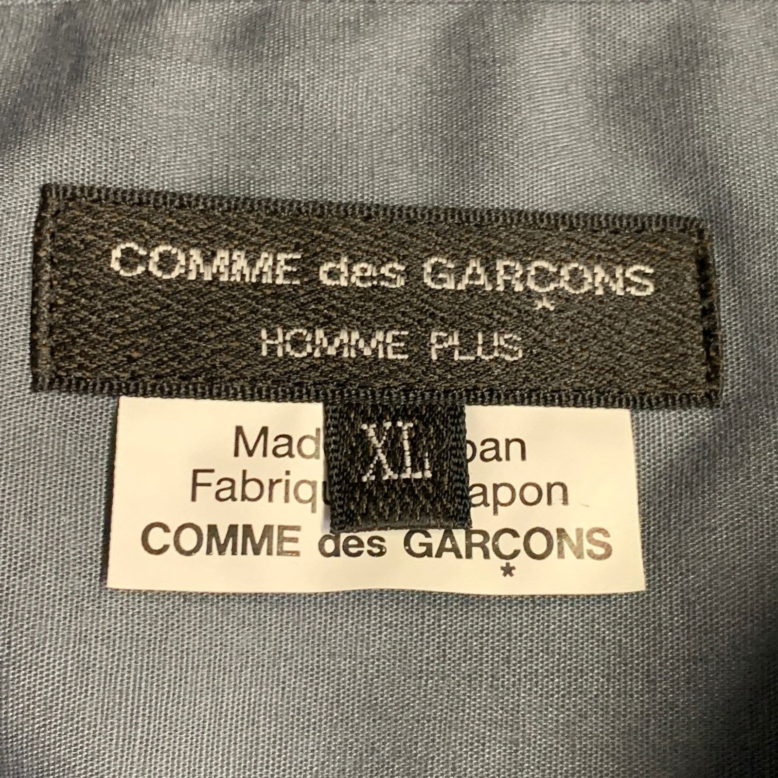 Comme des Garcons COMME des GARCONS HOMME PLUS XL Longline Long Sleeve Shirt Size US XL / EU 56 / 4 - 5 Thumbnail