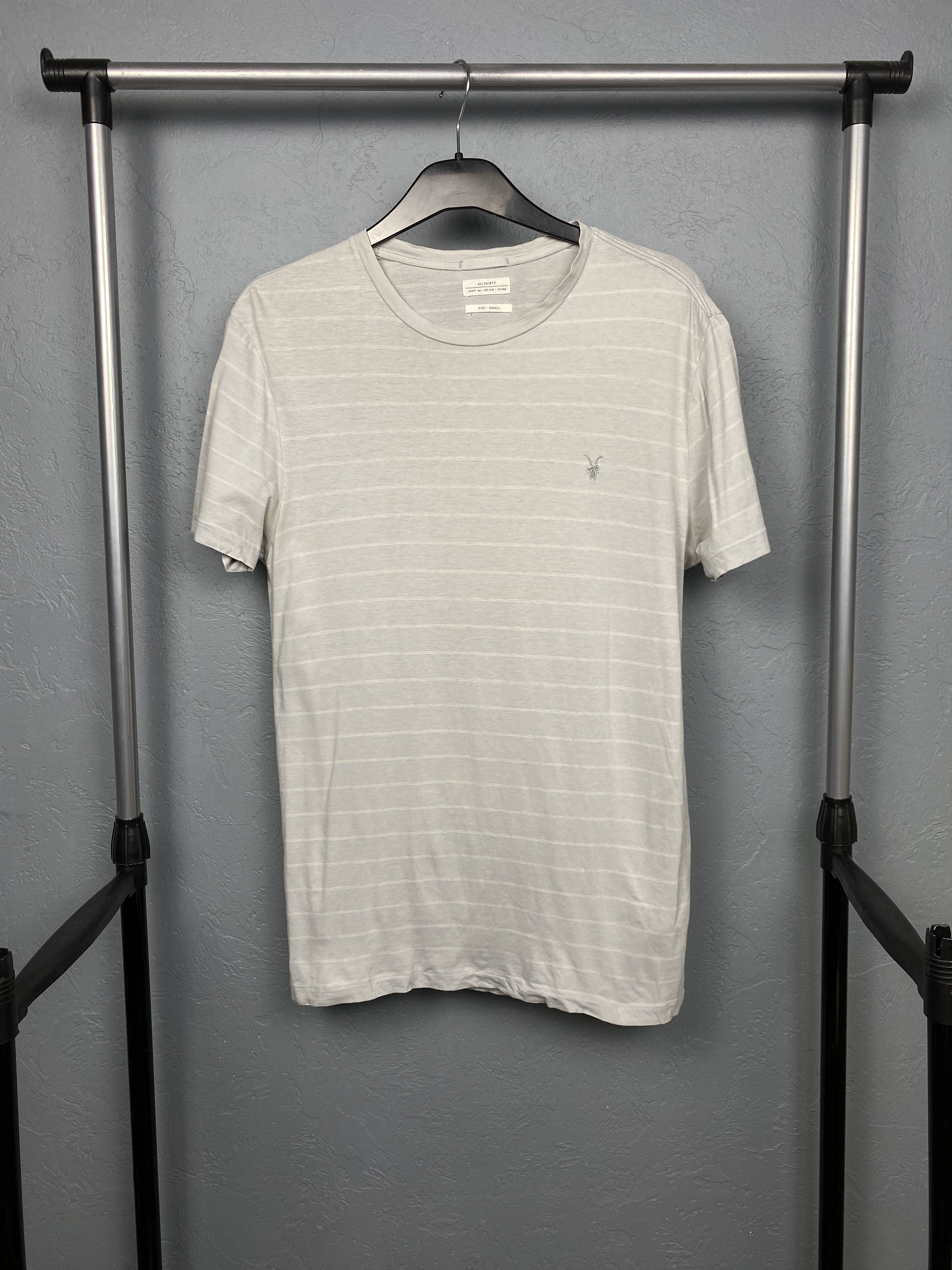 Allsaints × Vintage Allsaints Vintage Mens Corpus Tonic Crew Neck T-Shirt Size US S / EU 44-46 / 1 - 1 Thumbnail