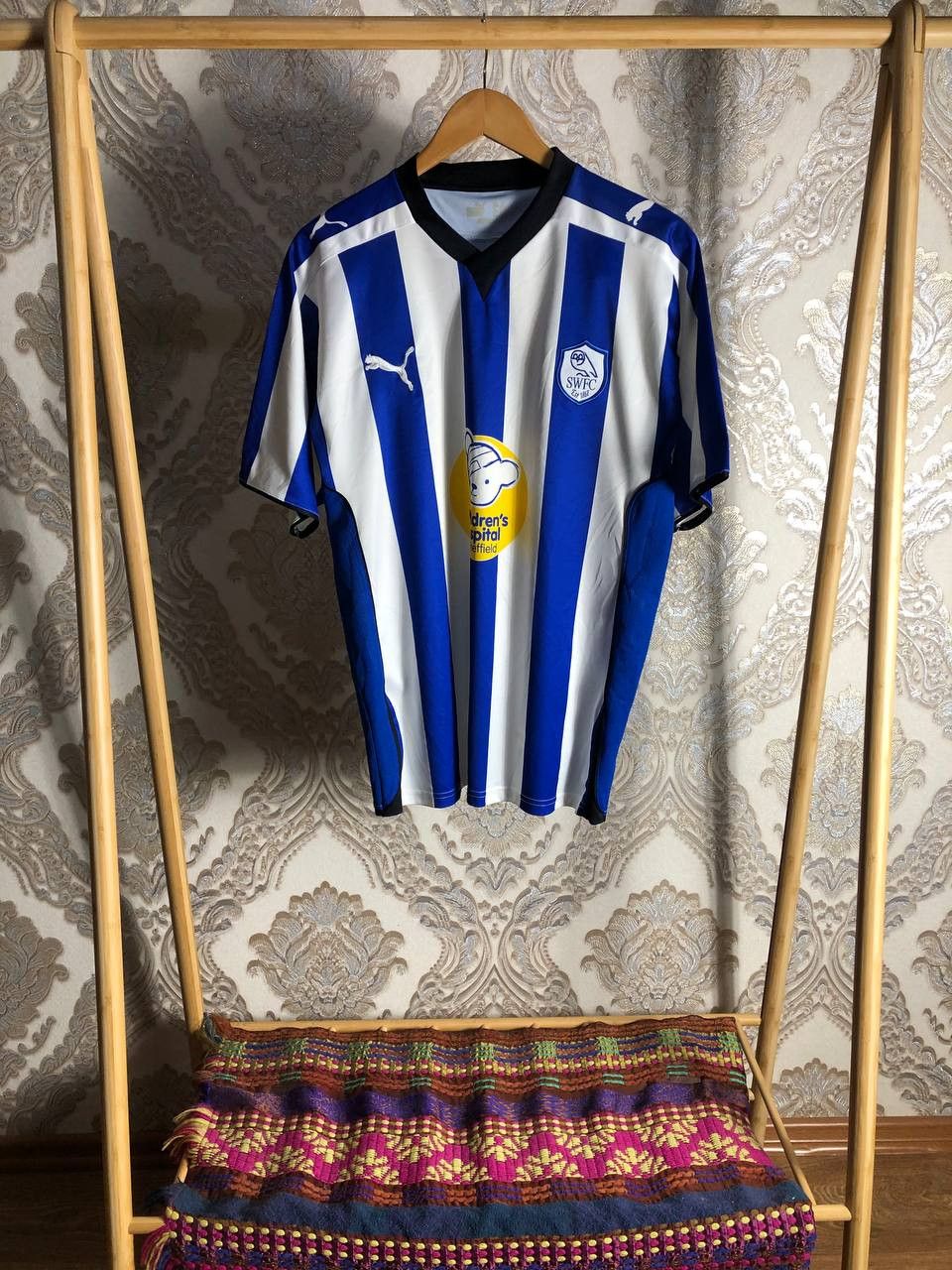 Puma Vintage Puma FC Sheffield Wednesday United Soccer Jersey Y2K Size US L / EU 52-54 / 3 - 1 Thumbnail