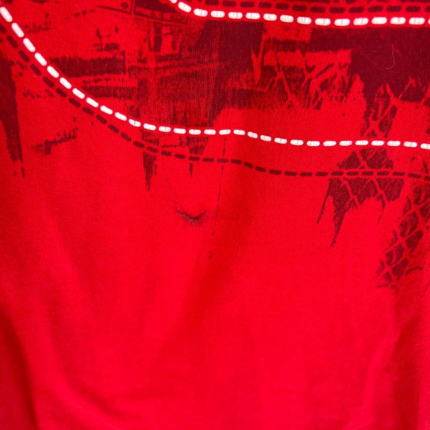 Chase Authentics VINTAGE Budweiser 8 Chase Authentics Mens Red Long Sleeves Graphic T Shirt Size XXL Size US XXL / EU 58 / 5 - 4 Thumbnail