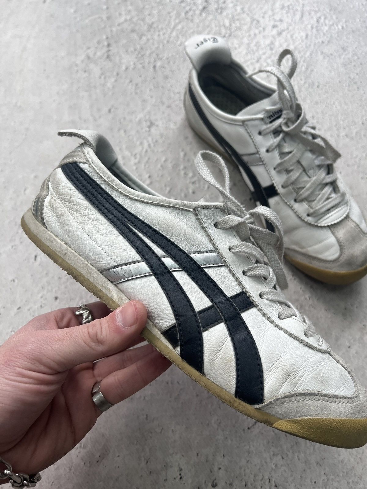 Asics × Japanese Brand VINTAGE ASICS TIGER KILL BILL yellow/orange y2k shoes Size US 7.5 / EU 40-41 - 5 Thumbnail