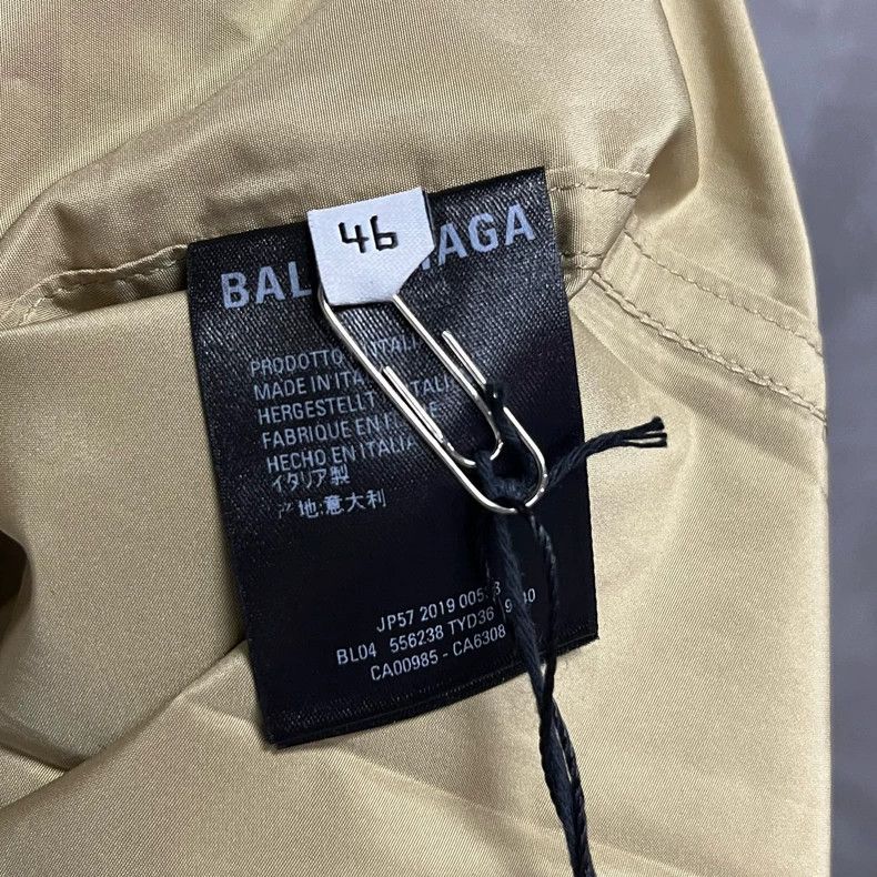 Balenciaga Balenciaga Khaki back logo solid color jacket Size US S / EU 44-46 / 1 - 3 Thumbnail