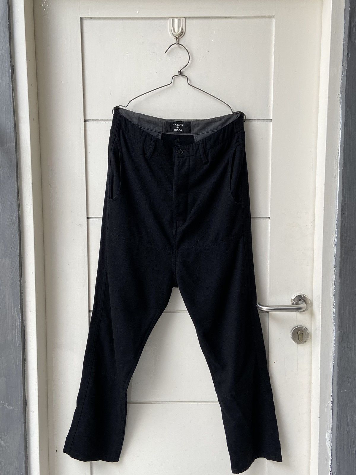 CABANE de ZUCCa × Issey Miyake × Zucca CABANE De ZUCCA Black Pants Size US 29 - 11 Thumbnail