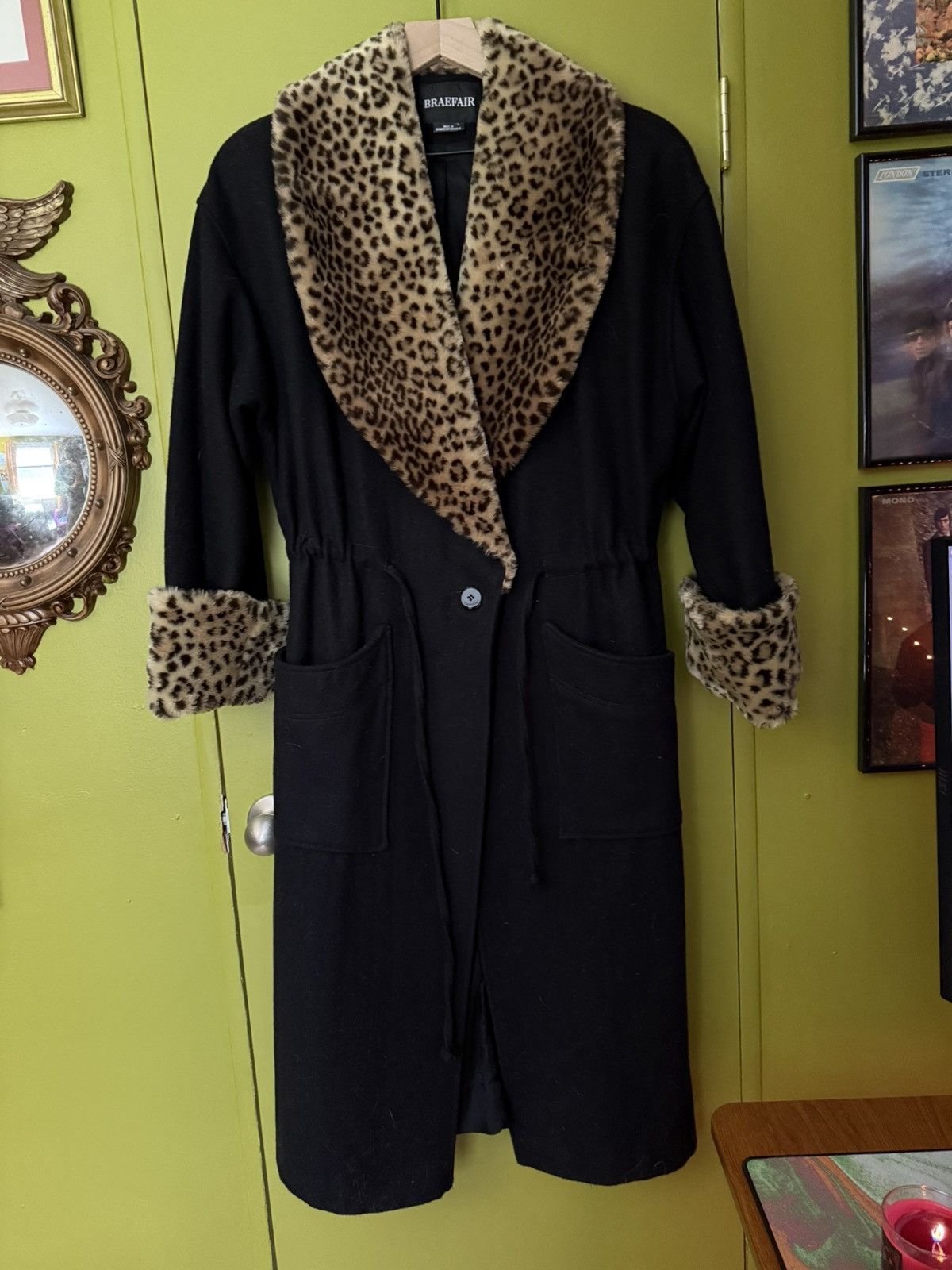 Vintage Cheetah Print Trench Size US M / EU 48-50 / 2 - 1 Thumbnail