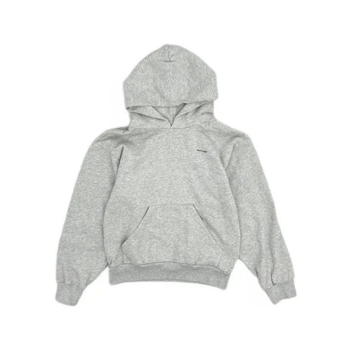 Balenciaga Balenciaga Balenciaga Kids Grey Logo Hoodie SS23 -2507 Size US M / EU 48-50 / 2 - 2 Thumbnail