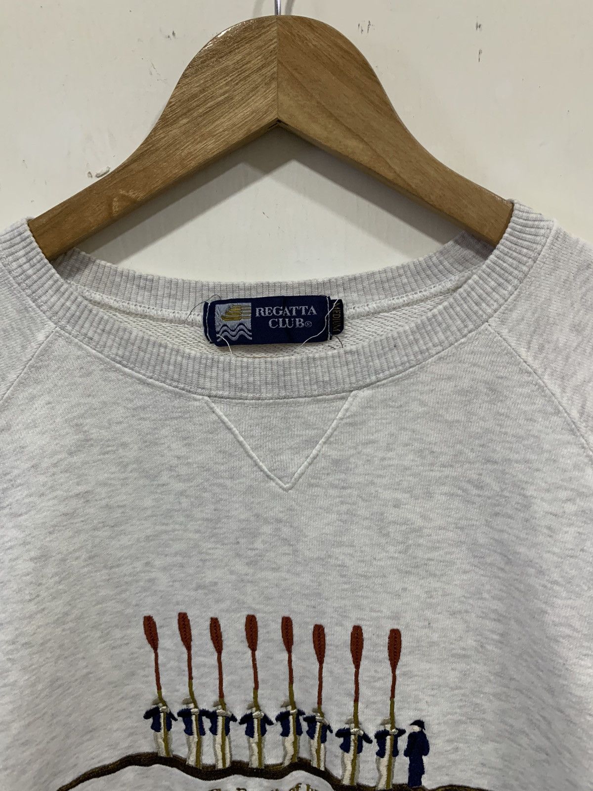 Japanese Brand Vintage Regatta Club Crewneck Sweatshirt Size US M / EU 48-50 / 2 - 5 Thumbnail